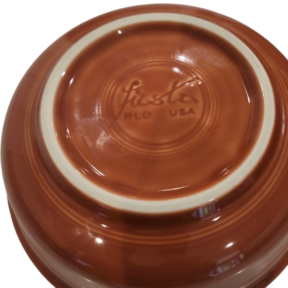 COPY - Fiestaware Retired Paprika Coupe 5 5/8" Cereal Bowl - Picture 4 of 4